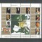 Ajman - Famous people, perf. mini block, used AB.052