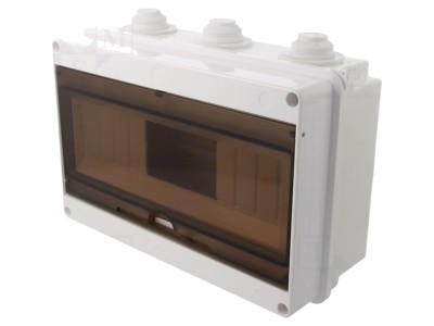 Carcasă modulară albă IP40 12 module foto