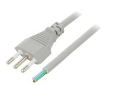 Cablu Electric 3x1mm2 PVC Gri 1m 10A 250V