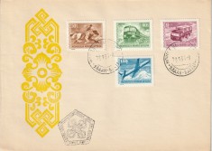 Uzuale ,transporturi , FDC , Mongolia. foto