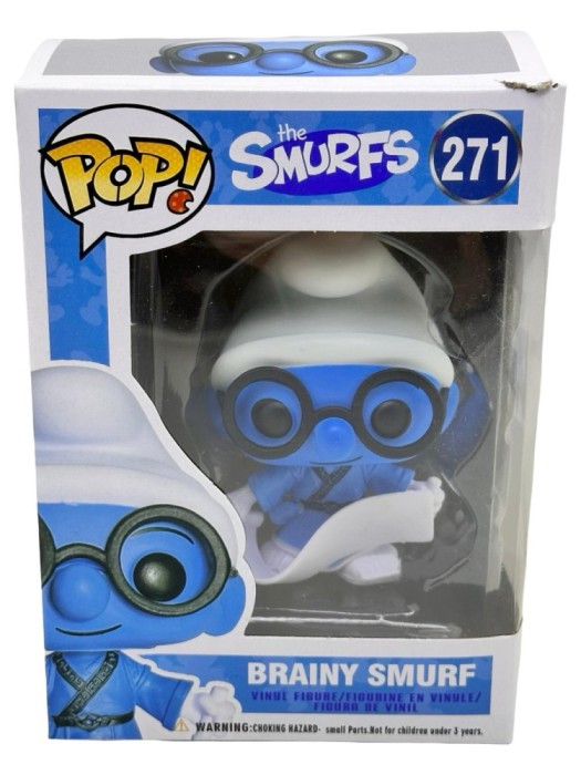 Figurina Pop The Smurfs Brainy Smurf 271