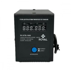 Stabilizator Automat Monofazic de tensiune Roval 1000 VA