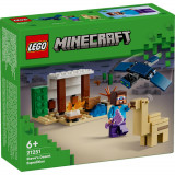 LEGO&reg; Minecraft - Expeditia din desert a lui Steve (21251)