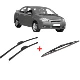 Cumpara ieftin Set 3 stergatoare CHEVROLET AVEO / KALOS Hatchback (T250, T255) 2007 - 2012, parbriz si luneta, Bosch Twin,