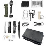 Set de Supraviețuire eMazing, Instrumente Profesionale și Agățătoare Pentru Ghiozdane, Perfect pentru Camping, Drumeții și Aventuri &icirc;n Aer Liber, &icirc;n C