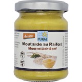 Mustar cu Hrean Eco Pural 125ml, 25% Hrean, Agricultura Ecologica si Demeter