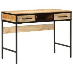 vidaXL Birou 100x50x75 cm din lemn masiv de mango brut