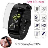 Folie protectie Hydrogel, TPU Silicon, Samsung Galaxy Watch Gear Fit 2 Pro, Bulk