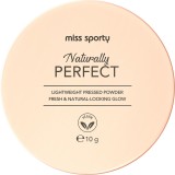 Pudra Naturally Perfect 002 Fair, 10g, Miss Sporty