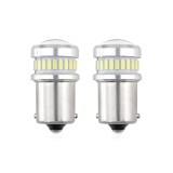 Set becuri auto cu LED CANBUS compatibil P21 R5W/R10W 30 SMD Alb 12V/24V, destinat competitiilor auto sau off-road, Amio