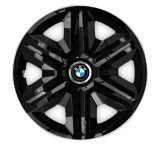 Cumpara ieftin Set 4 capace roti Hubcaps fast black R16 pentru gama auto BMW, Autohelix MSA