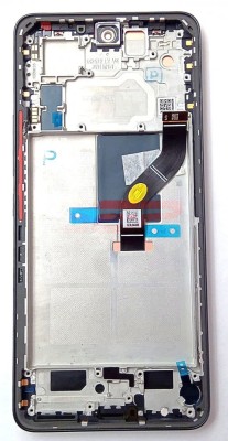 LCD+Touchscreen cu rama Xiaomi 12 Lite 5G BLACK Original Service Pack foto