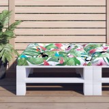 VidaXL Pernă de paleți, multicolor, 80x80x12 cm, material textil