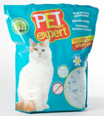 Nisip litiera pisici, Pet Expert, Silicat, 3.8 L foto