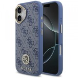 Husa pentru Apple iPhone 17, Guess, 4G Strass Logo, Albastra