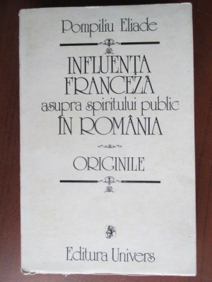 influenta franceza asupra spiritului public in Romania foto