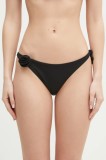Coperni chiloti de baie Flower Bikini Bottom culoarea negru, COPSW01F5025B