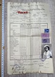 FOAIE MATRICOLA 1939 LICEUL DE FETE PRINCIPESA ILEANA CLUJ