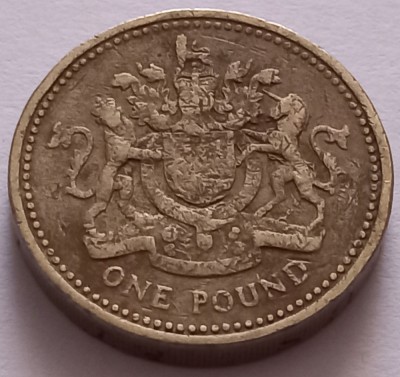 Marea Britanie, 1 Pound 1983 - Regina Elisabeta II foto