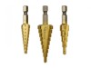 Set 3 burghie conice HEX 1/4 &quot; Geko G38570