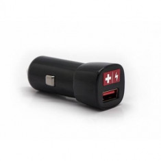 Incarcator Swiss Charger auto USB 1A foto