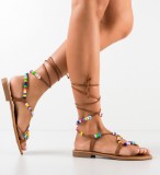 Cumpara ieftin Sandale dama Amanah Camel