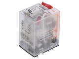 Releu electromagnetic industrial DPDT 220VAC 5A PCB