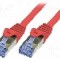 Cablu patch cord, Cat 6a, lungime 1m, S/FTP, LOGILINK - CQ3034S