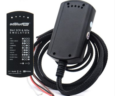 Emulator 9in1 ADblue 8 in 1/ 9 in 1 cu senzor NOx MAN Iveco DAF Volvo Renault Scania NOU foto