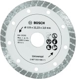 Bosch Disc de taiere diamantat Turbo 115mm ProAdvanced PowerfulTools