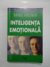 INTELIGENTA EMOTIONALA - DANIEL GOLEMAN foto