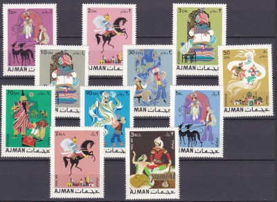 DB1 Ajman Basme Arabe Povesti 11 v. MNH foto