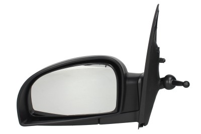 Oglinda exterioara Hyundai Getz (Tb) 05.2002-09.2005 partea stanga View Max crom convex grunduita partial reglare manuala prin cablu fara incalzire foto