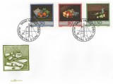 Liechtenstein 1990 - Picturi de Benjamin Steck, serie pe FDC