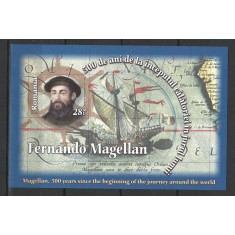 Romania 2019 - LP 2255 a nestampilat -Magellan, 500 ani calatorie in jurul lumii