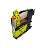 Cartus compatibil LC125XLY XL Yellow pentru imprimante inkjet Brother, Galben, Speed