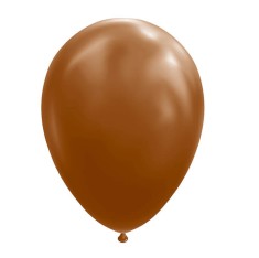 Set 100 baloane pentru petreceri, latex, maro foto