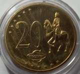 Vatican, Proba: 20 Cenți, UNC., Europa