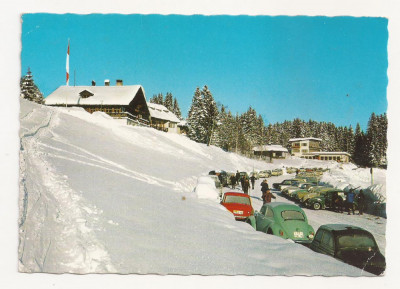 AT5 -Carte Postala-AUSTRIA- Dornbirn, Wintersportplatz Bodele , circulata 1970 foto