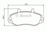Set placute frana,frana disc OPEL MOVANO autobasculanta (H9) (1999 - 2010) BOSCH 0 986 494 288