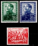 Germania DDR 1951, Mi #286-288, presedintele Mao Tse-tung, MNH, cota 320 &euro;!, Oameni, Nestampilat