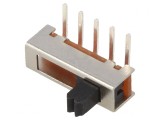 Comutator Glisant ON-ON-ON-ON 0,35A 30VDC PCB THT