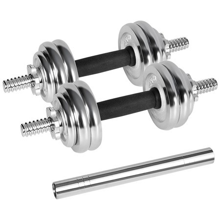 Gantere reglabile cu valiza total 15kg rebel active