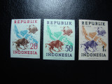 INDONEZIA SERIE UPU MNH, Nestampilat