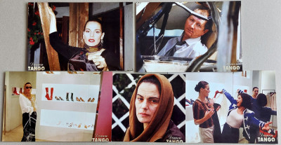 Damen Tango - set 5 foto cinema Romaniafilm 35 x 24 cm, film romanesc 2004 foto