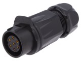 Conector Circular Mufă 20mm 7 Pin Aurit 12A