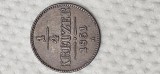 Austria 1/4 kreuzer 1851 A , detalii