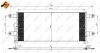 NRF 350074 EASY FIT Condensator, climatizare