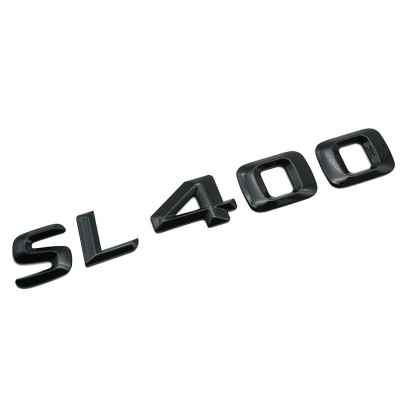 Emblema SL 400 Negru, pentru spate portbagaj Mercedes foto