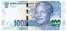 Africa de Sud 100 Rand 2013-16 P-141a UNC